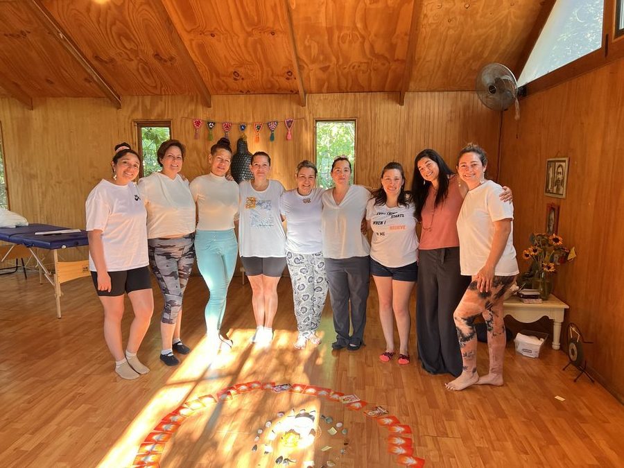 Sesión grupal Masoterapia 5D